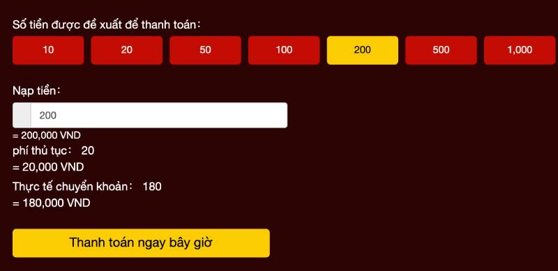 Hello88 Pazbrd5 - link đăng ký hello 88 đăng nhập hello88.com 14 Bước 3: Điền đầy đủ và chính xác thông tin để nạp tiền